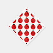 Ladybug Pattern Servet (Hoek)