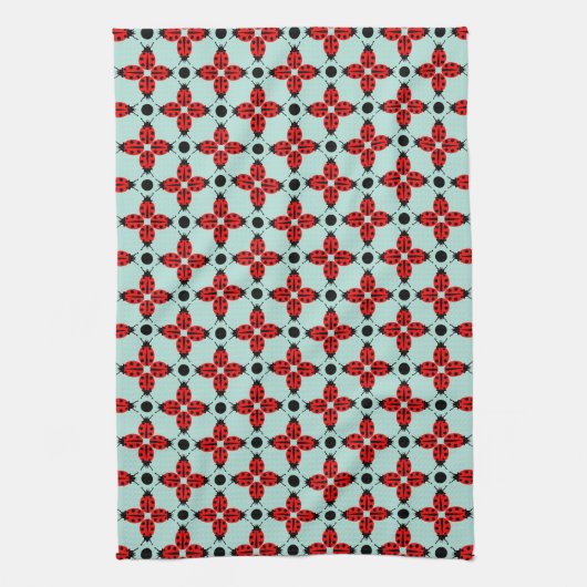 Ladybug Pattern Theedoek (Verticaal)
