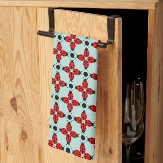 Ladybug Pattern Theedoek (Derde Gevouwen)