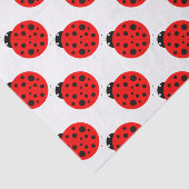 Ladybug Pattern Tissuepapier (Detail)