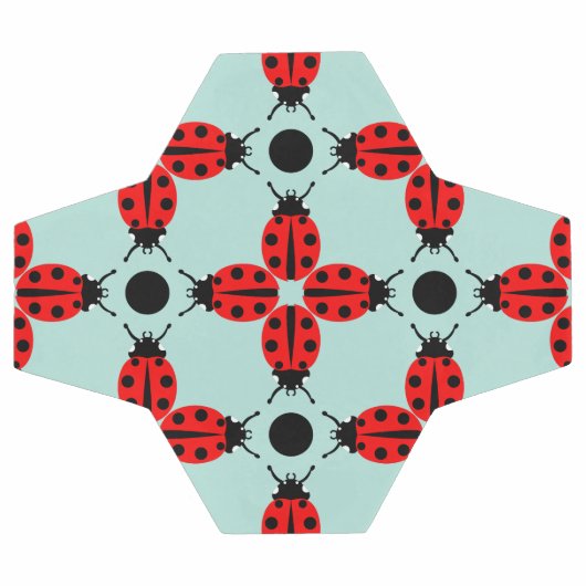 Ladybug Pattern Voetbal (Enkel)