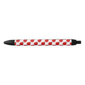 Ladybug Pattern Zwarte Inkt Pen (Voorkant)