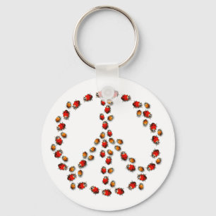 Ladybug Peace Sleutelhanger