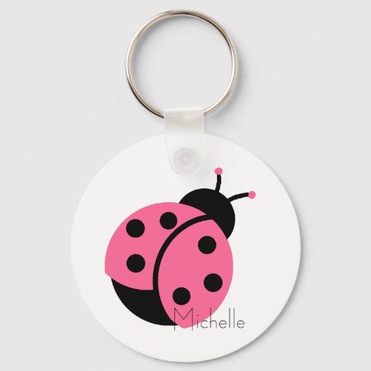 Ladybug Persoonlijke Sleutelhanger (Voorkant)