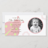 Ladybug Photo Anniversaire Invitation (Devant)