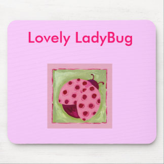 Ladybug-Photographic-Print-C13214722, lieflijk La. Muismat
