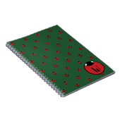 Ladybug Polka Dots Notebook Notitieboek (Rechterzijde)