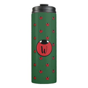 Ladybug Polka Dots Thermische Tumbler Thermosbeker