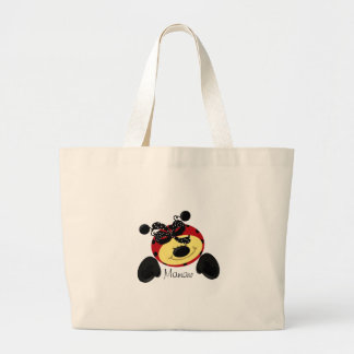 Ladybug Polka-Mamaw Grote Tote Bag