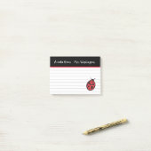 Ladybug Post it Notes Gift (Op bureau)