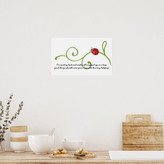 Ladybug Poster (Cuisine)