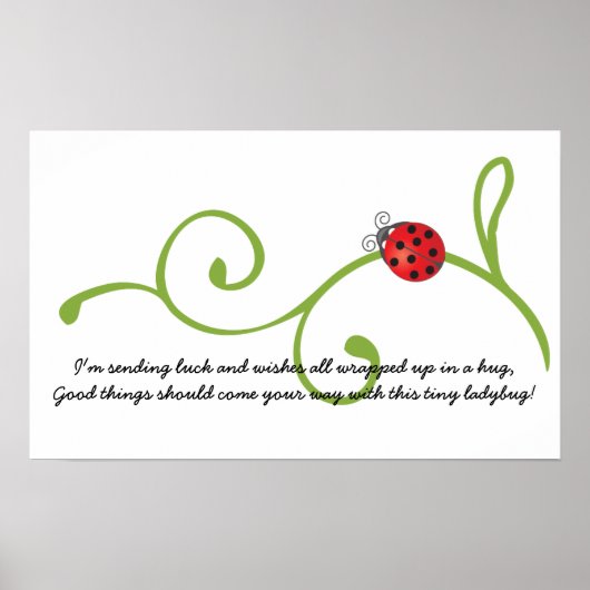 Ladybug-Poster Poster (Voorkant)