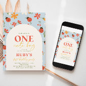 Ladybug première invitation anniversaire | Ladybug