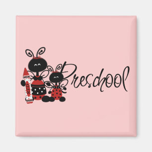 Ladybug Preschool Tshirts en Gifts Magneet