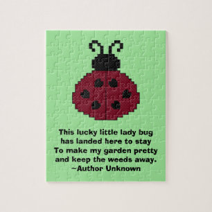 Ladybug Quote Puzzle Legpuzzel