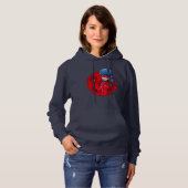Ladybug Red Badge Hoodie (Voorkant volledig)