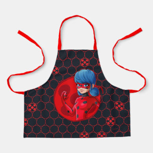 Ladybug Red Badge Schort