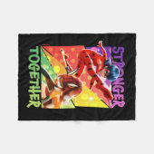 Ladybug & Rena Rouge | Sterkere samenwerking Fleece Deken (Voorkant (Horizontaal))