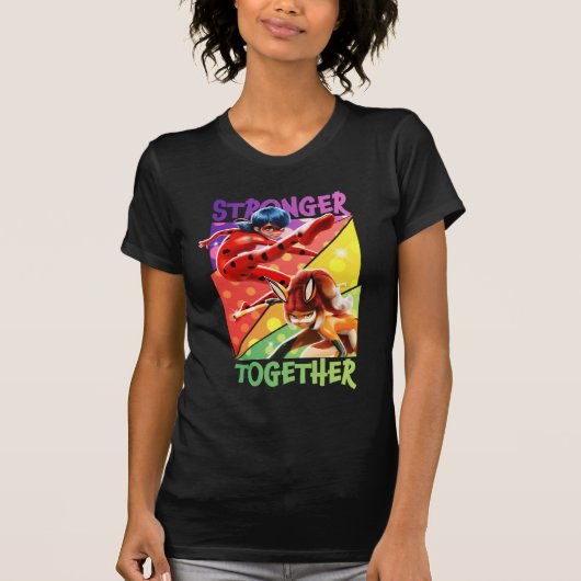 Ladybug & Rena Rouge | Sterkere samenwerking T-shirt (Voorkant)