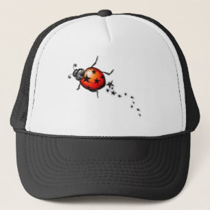 Ladybug Rockstar Trucker Pet