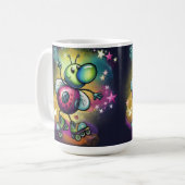 Ladybug Roller Disco Mug Koffiemok (Voorkant links)