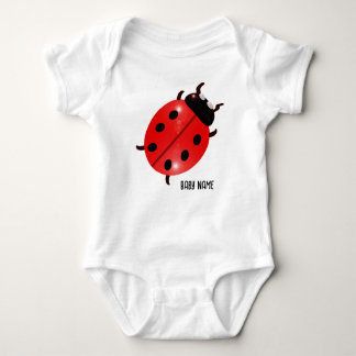 ladybug romper