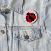 ladybug ronde button 5,7 cm (In situ)