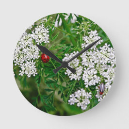 Ladybug Ronde Klok