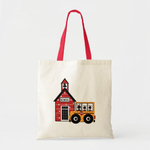 Ladybug School en School Bus Tshirts en Gifts Tote Bag