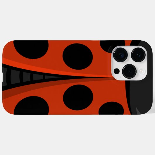 Ladybug Shell Case-Mate iPhone Case (Achterkant (horizontaal))