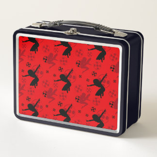 Ladybug Silhouet Rood Patroon