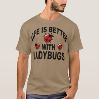 Ladybug snijdt het leven beter met Ladybugs T-shirt