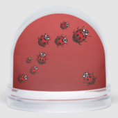 Ladybug Snow Globe Personalized Ladybug Snow Globe Sneeuwbol (Voorkant)