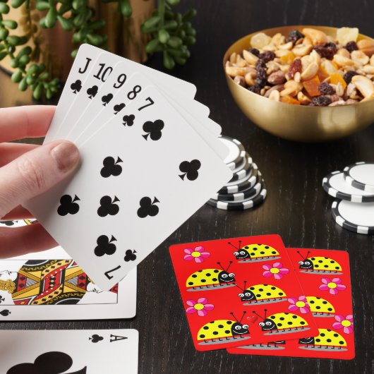 Ladybug-speelkaartdeck Pokerkaarten (Insitu)