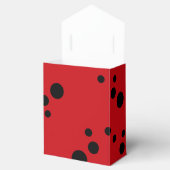 Ladybug Spots Baby shower Party Favor Boxes Bedankdoosjes (Geopend)
