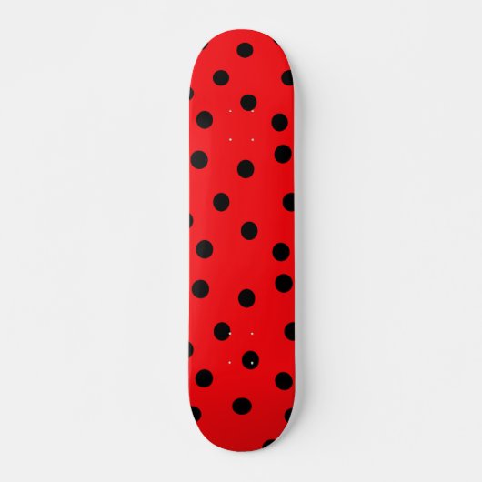 Ladybug Spots Skateboard (Voorkant)