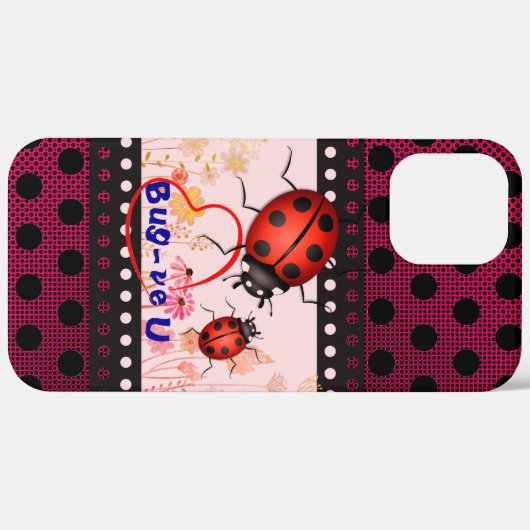 Ladybug Spotted Bug Case-Mate iPhone Case (Achterkant (horizontaal))