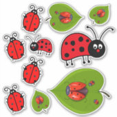 Ladybug Sticker (Voorkant)