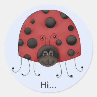 Ladybug Sticker