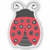 Ladybug Sticker (Voorkant)