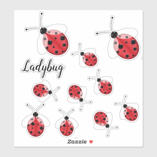 Ladybug Sticker (Vel)