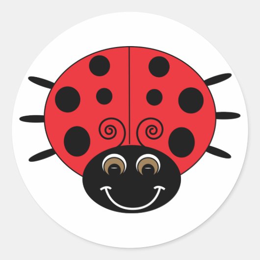Ladybug Sticker (Voorkant)