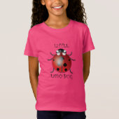 Ladybug - T-Shirt de jersey fin pour filles (Devant)