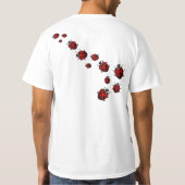 Ladybug T-shirts Ladybug Unisex Shirten (Achterkant)
