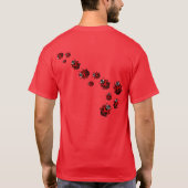 Ladybug T-shirts Ladybug Unisex Shirten (Achterkant)