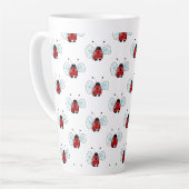 Ladybug Table Lamp Latte Mok (Linkerhoek)