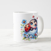 Ladybug - Tasse de café extra-large (Devant droit)