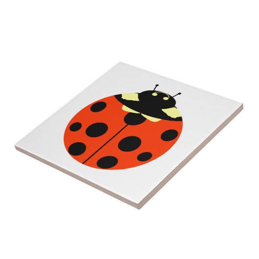 ladybug tegeltje (Zijkant)