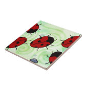 Ladybug Tegeltje (Zijkant)