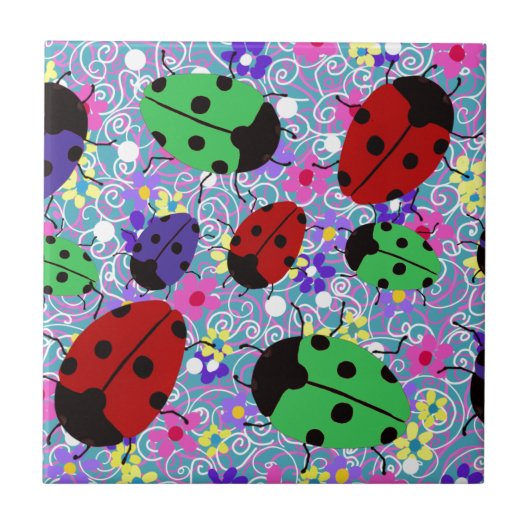 Ladybug Tegeltje (Voorkant)